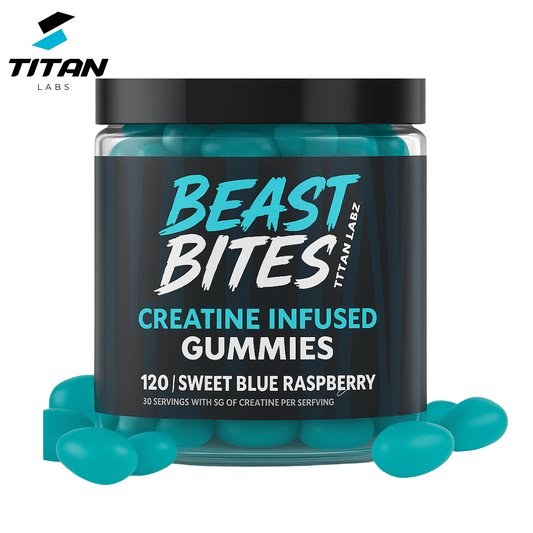 Beast Bites Creatina en gomitas: fuerza, volumen y recuperación